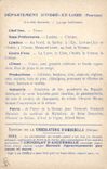 CPA Carte geographique Chocolaterie d'Aiguebelle Indre et Loire Amboise