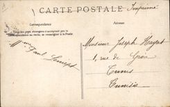 CPA Folklore Le pont improvise