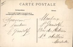 CPA Folklore Une heureuse rencontre Mendiant 