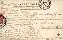 CPA Folklore L'obstacle 