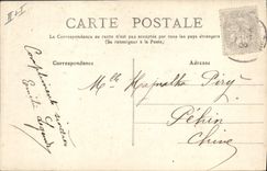 CPA Folklore le passage Enfants