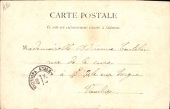 VINTAGE POSTCARD Peasant Folklore harrowing