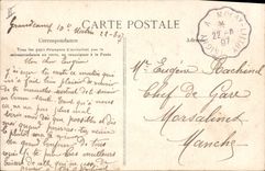 CPA Folklore Le meunier sonf ils et l'ane Mule 