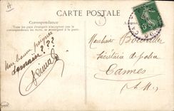 CPA Folklore Les petits cadeaux entretiennent l'amitie 