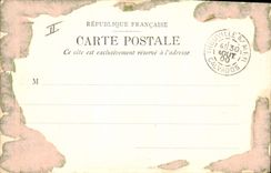 VINTAGE POSTCARD Boat Walk in boat