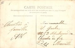 VINTAGE POSTCARD Boat Le Havre the large quay Boats