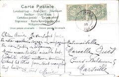 CPA Fantaisie Porte bonheur Araignee 