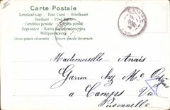 CPA Fantaisie Araignee Porte Bonheur