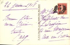 CPA Fantaisie Nenette Rintintin et Radadou Porte bonheur