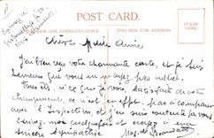 VINTAGE POSTCARD Fantaisie Carries happiness Nenette and Rintintin Mascot Dance Rintintinette