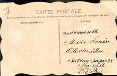 CPA Fantaisie Prenom Marie Louise 