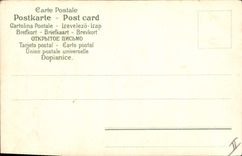 VINTAGE POSTCARD Fantasy Emilie First name