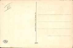 VINTAGE POSTCARD Fantasy Woman Forget-me-not Ladybird