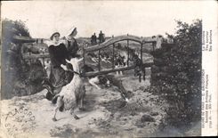 CPA Chevre Salons de Paris Gaudrefroy La barriere 