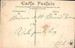 CPA Chevre Bourbonnais Une fermiere