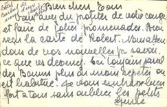 VINTAGE POSTCARD Humor Gondot Beach