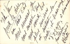 CPA Humour Quelle peste ces creanciers 