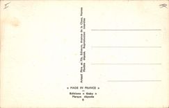 CPA Humour Plage Femme Forte Comme dans le desert