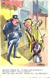 CPA Humour Police Policier 