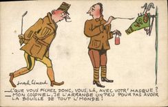 VINTAGE POSTCARD Militaria Joseph Hemard