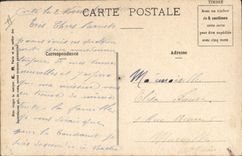 CPA Militaria Extinction des feux 