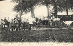 CPA Militaria Boran Cantonnement du train des equipages des boulangeries de campagne 