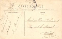 Madera de Militaria de la POSTAL de la VENDIMIA el obispo el festival del vigésimo sexto de la infantería la raza de saco