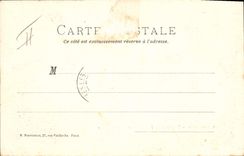 Interior de Militaria Vincennes de la POSTAL de la VENDIMIA de la fortaleza la servidumbre del districto