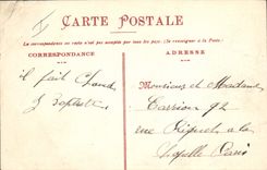 CPA Militaria Camp de Sissonne La soupe sous les abris