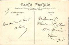 VINTAGE POSTCARD Militaria Camp of Trawl-nets Infantry operates the time halt of it