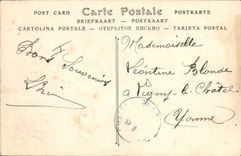 Campo de Militaria de la POSTAL de la VENDIMIA de la dimensión norteña vista Cercottes