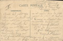 CPA Militaria Camp de Chalons Vue des tentes