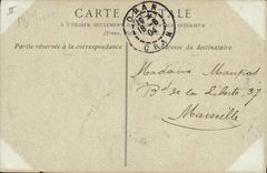 VINTAGE POSTCARD Militaria Collar of the Iron Gates Third wall of the iron doors hunters of the 3rd regiment