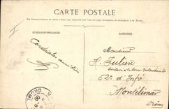 CPA Militaria Champ de tir de Chambaran Vue d'un campement