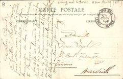 CPA Folklore Type de paysan savoyard Savoie TOP