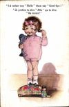 CPA Fantaisie Telephone Enfant
