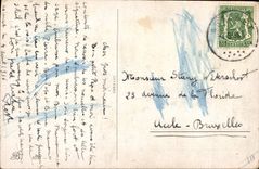 CPA Fantaisie Telephone Enfant Chien