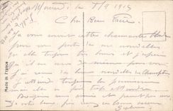 CPA Fantaisie Telephone Homme