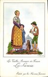 CPA Folklore Farines Jammet La Savoie