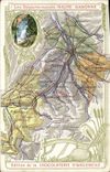 CPA Carte geographique Chocolaterie d'Aiguebelle Haute-Garonne 