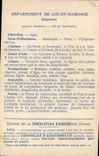 CPA Carte geographique Chocolaterie d'Aiguebelle Lot et Garonne