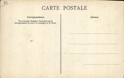 CPA Carte geographique Chocolaterie d'Aiguebelle Haute Loire