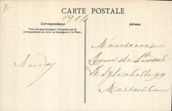 CPA Carte geographique Chocolaterie d'Aiguebelle Nord