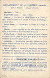 CPA Carte geographique Chocolaterie d'Aiguebelle Correze