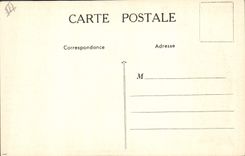 VINTAGE POSTCARD Geographical map Emulsion Scott Yonne Auxerre Poisson