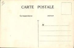 VINTAGE POSTCARD Geographical map Emulsion Scott Ille & Unpleasant Rennes Poisson