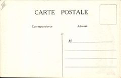 VINTAGE POSTCARD Geographical map Emulsion Scott Vienna Poitiers Poisson