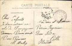 VINTAGE POSTCARD Folklore Ploughing