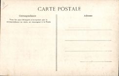 CPA Folklore le barbier du village 