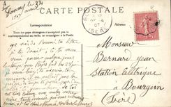 CPA Folklore Moutons et oies au paturage 